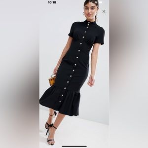 Stunning tight fitting asos dress size 0